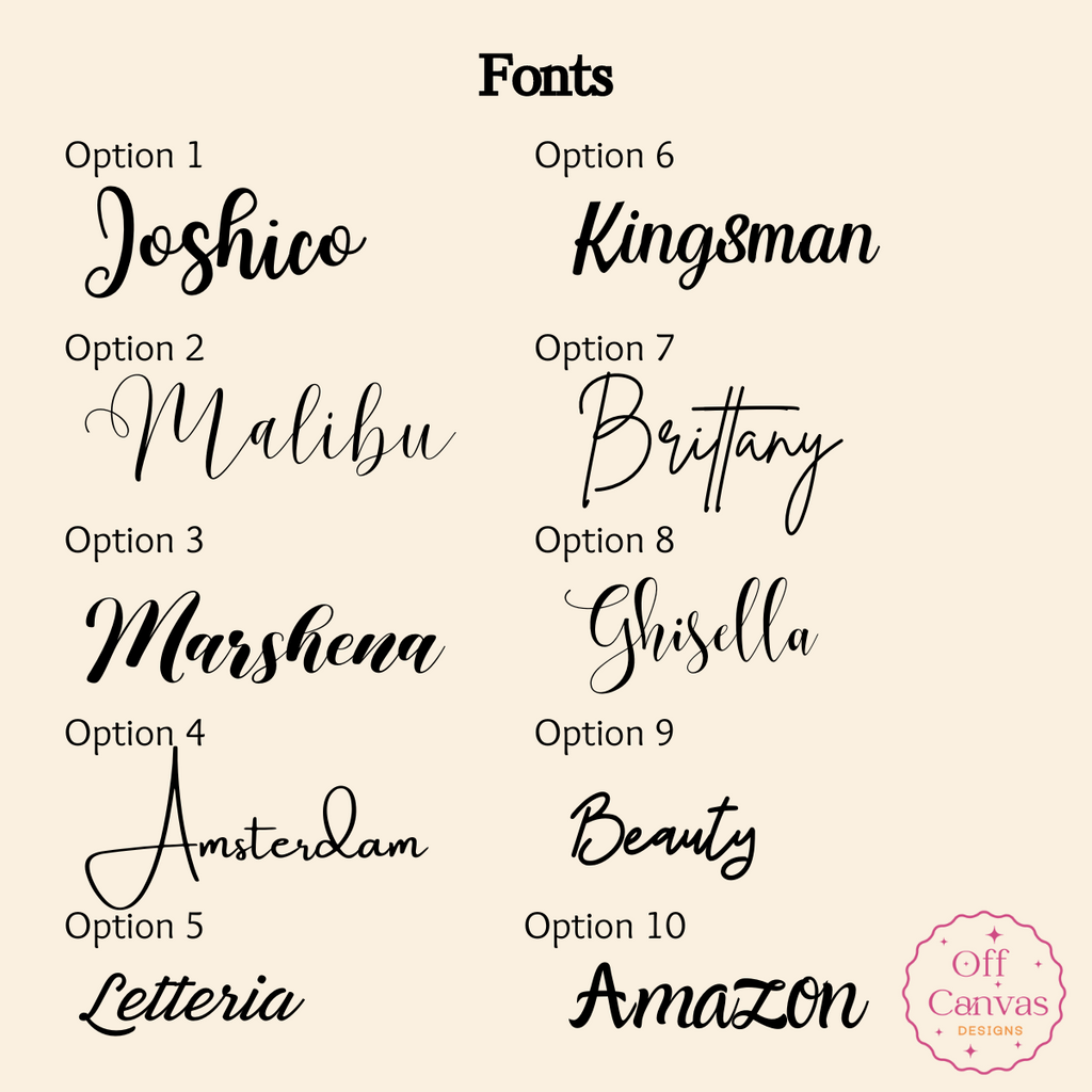 Wall/Name Sign