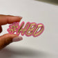 Cupcake Letter Charms (Double Layer)