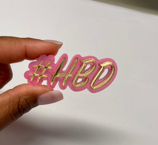 Cupcake Letter Charms (Double Layer)