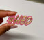 Cupcake Letter Charms (Double Layer)