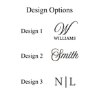 Personalized Acacia Wood & Marble Coasters