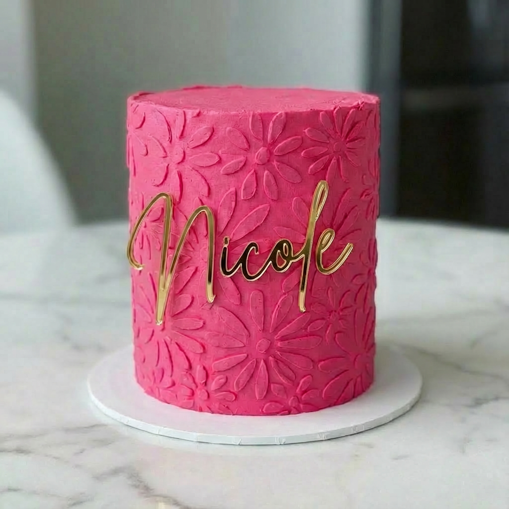 Acrylic Cake Charm Main image