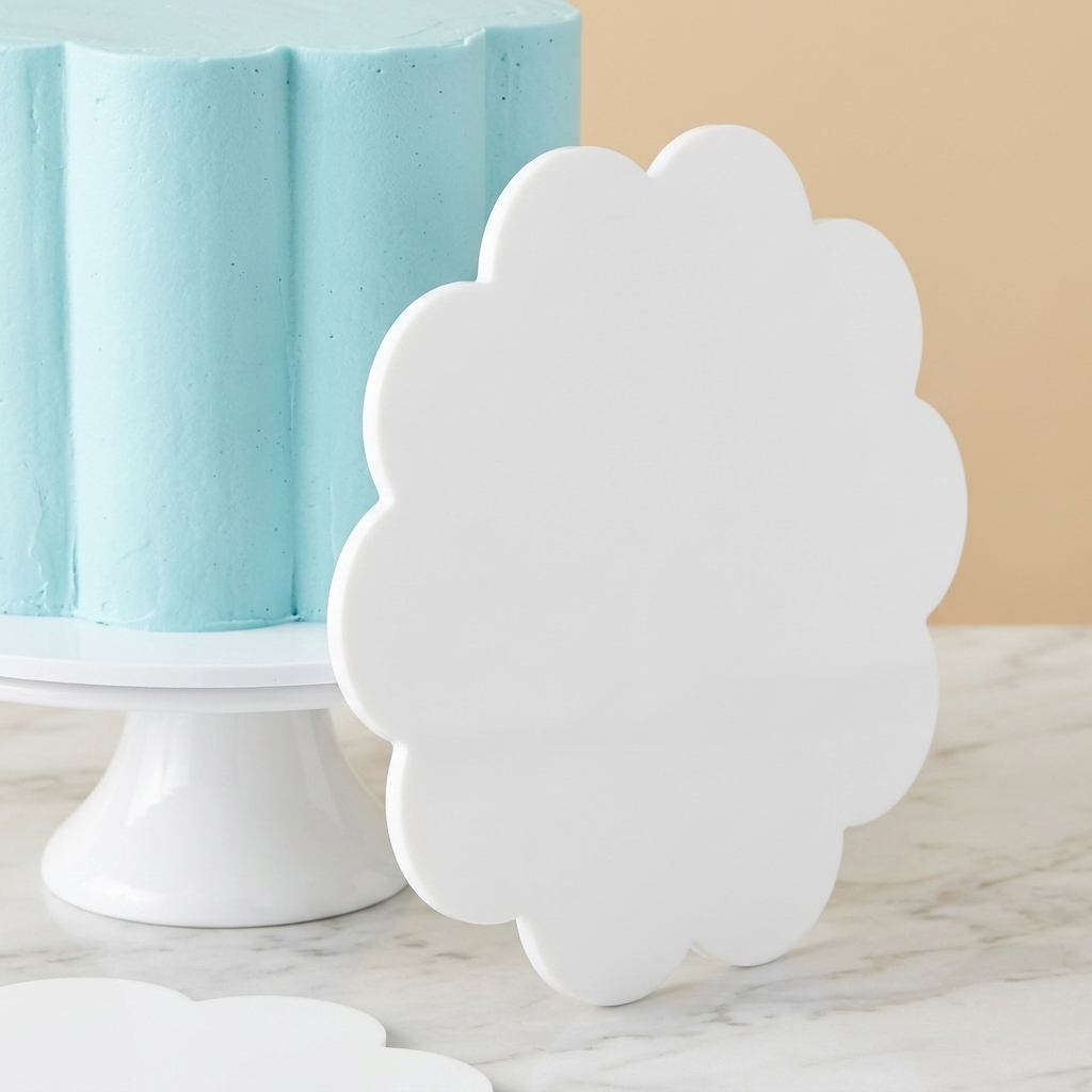 Acrylic Shapes Cake Stencil Main image