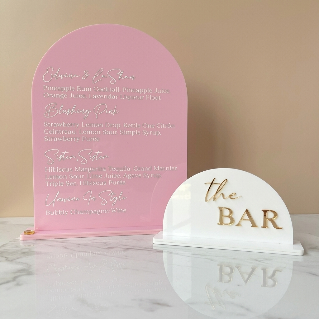 Arch Menu Sign Main image