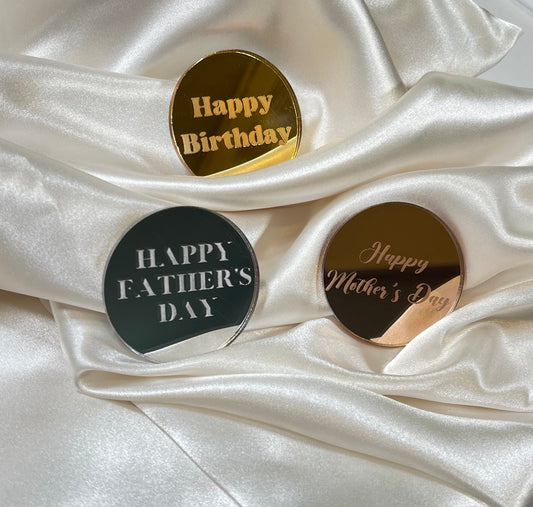 Round Cupcake Charms