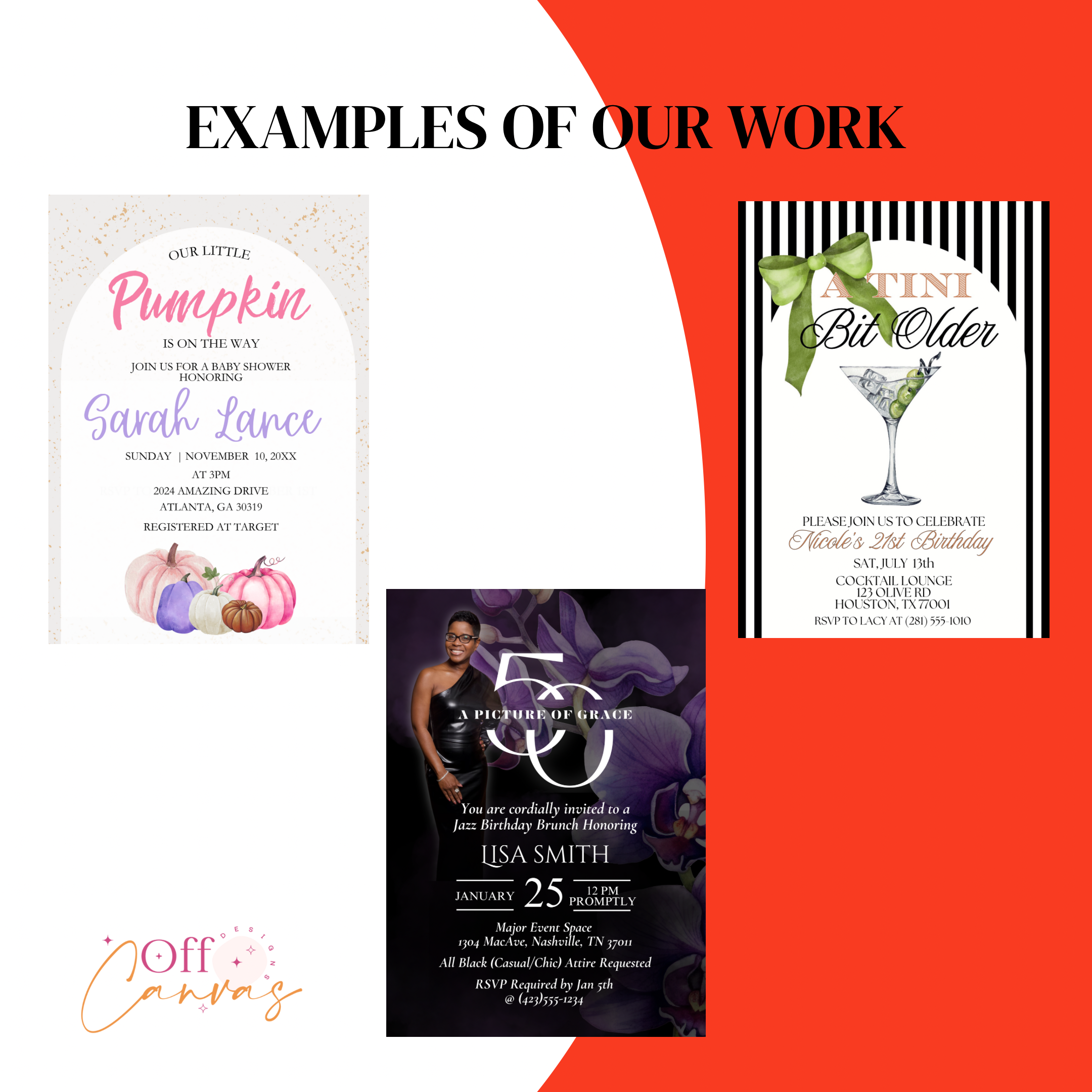 Digital Custom Invitation Design Secondary image