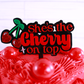 Personalized Theme Acrylic Double Layer Topper - (w/ image)