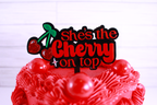 Personalized Theme Acrylic Double Layer Topper - (w/ image)