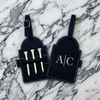 Personalized Leatherette Golf Bag Tag