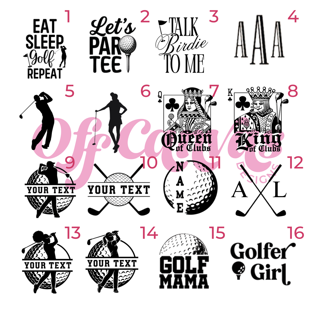 Golf Tumbler