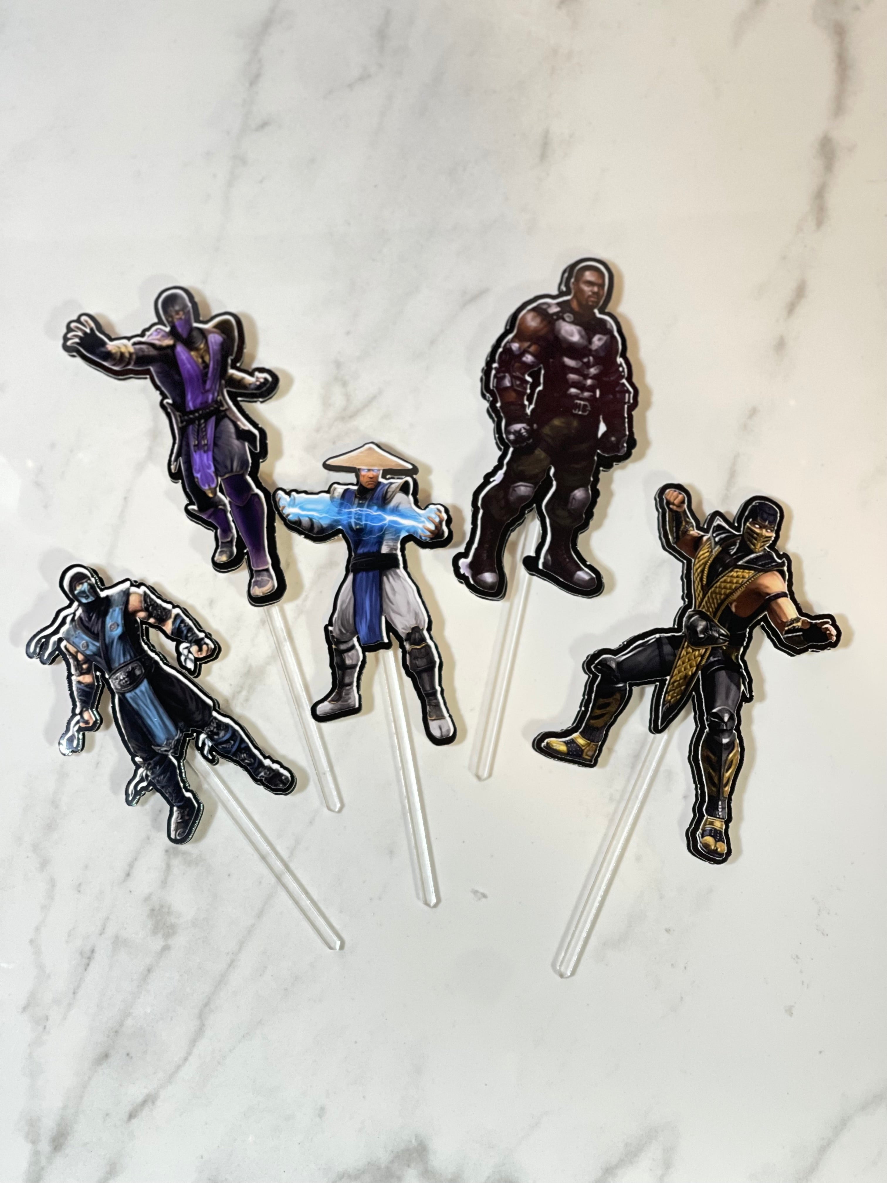 Cardstock Mini Cake Toppers Main image