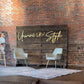 Wall/Name Sign