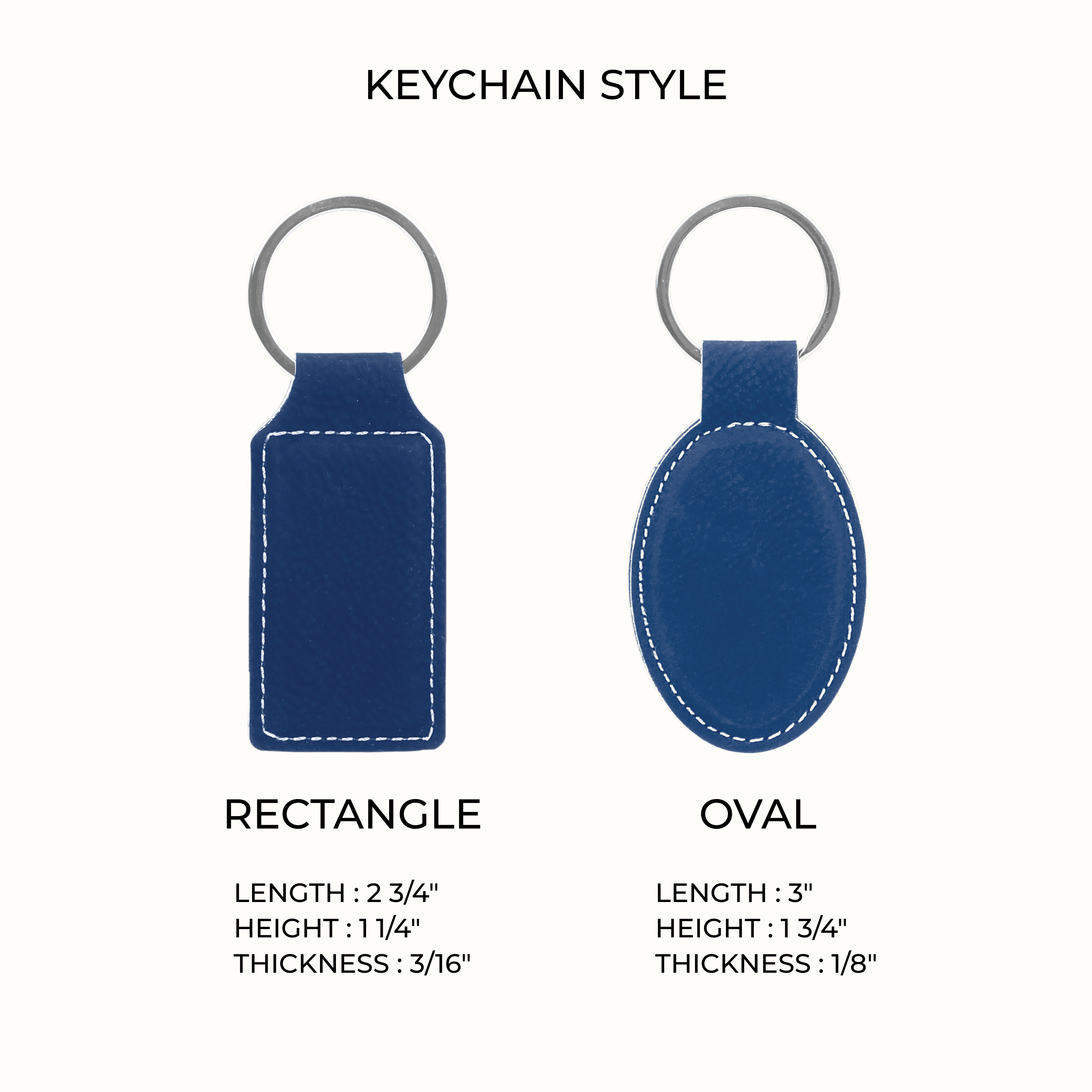 Leatherette Keychains Secondary image