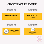 Name Tag