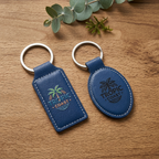 Leatherette Keychains