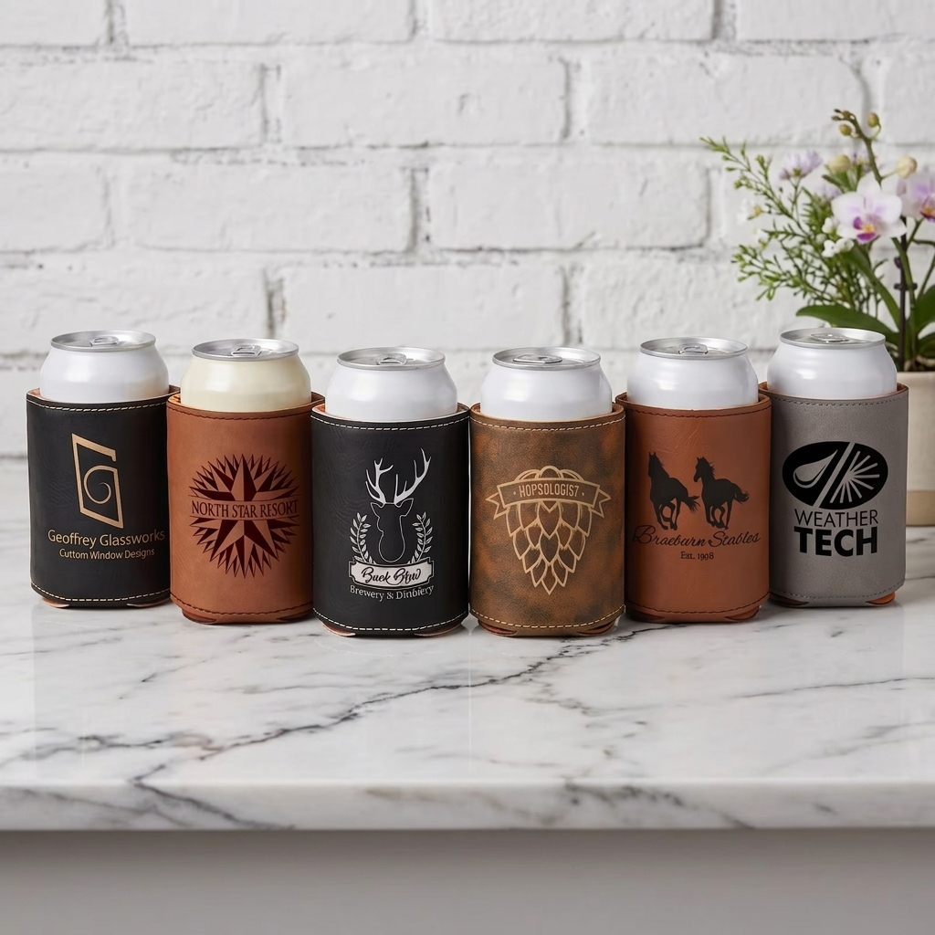 Personalized Leatherette Beverage Cooler Main image