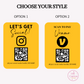 Mini QR Sign