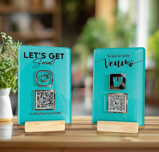 Mini QR Sign