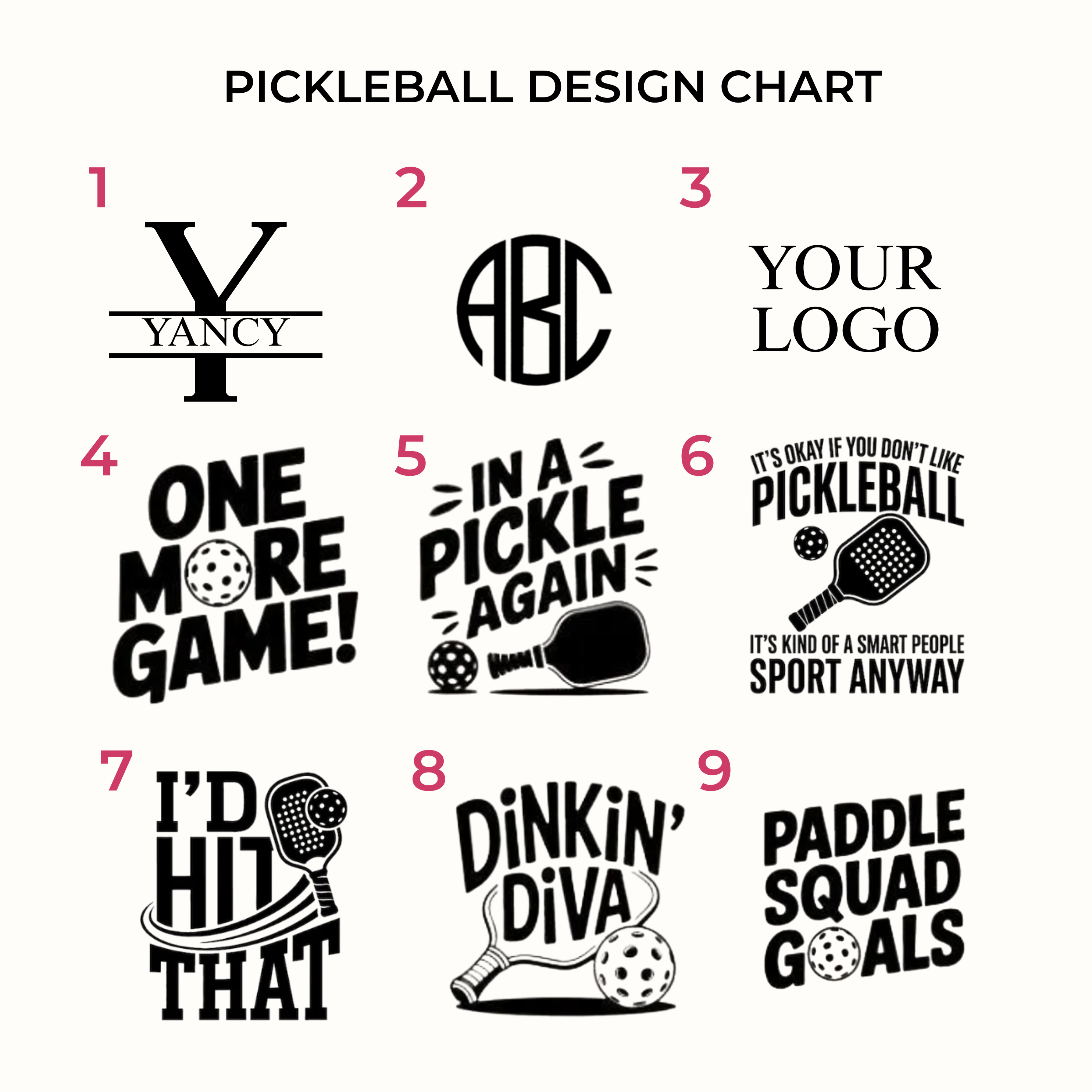 Custom Wooden Pickleball Paddle Set Secondary image