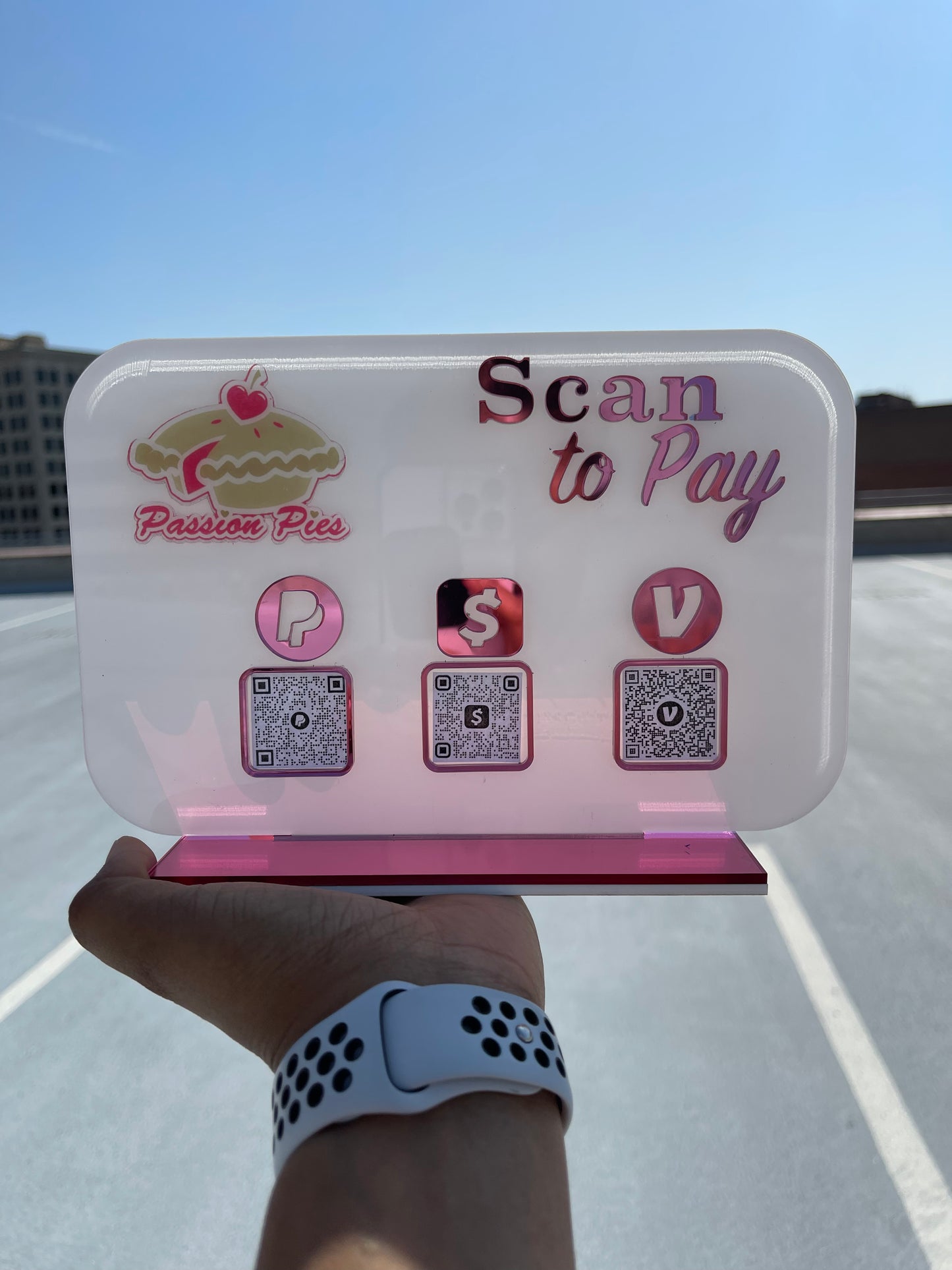 Scan to Pay Sign