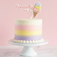 Personalized Theme Acrylic Double Layer Topper - (w/ image)