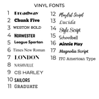 Vinyl Decals