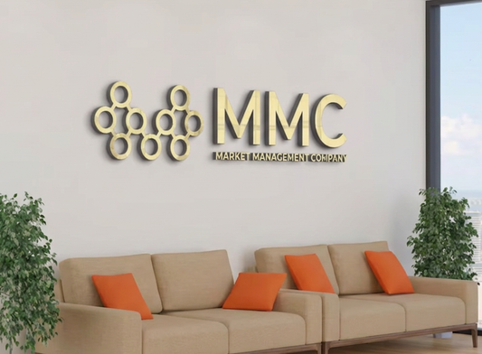 Laser Cut Business Logo Sign