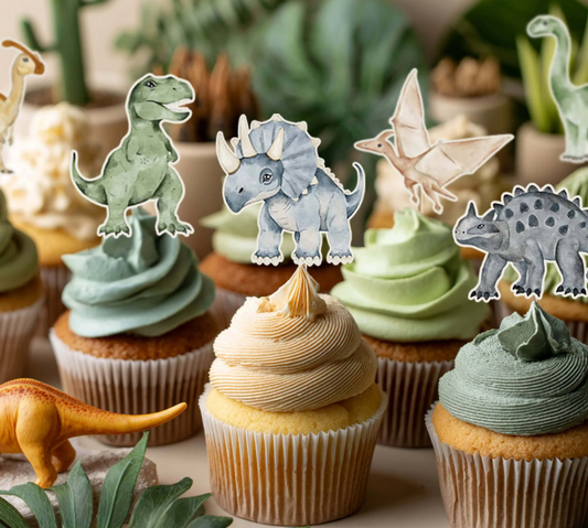 Cardstock Cupcake Toppers