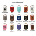 Personalized Leatherette Beverage Cooler
