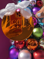 Reflective Logo Ornament